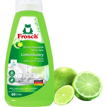 Mycí prostředek Frosch Limetkový gel do myčky nádobí 650 ml