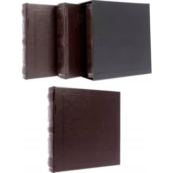 Fotoalbum ALBUM NA FOTKY 10x15 600 kusů, sada 3 alb v krabici, eko kůže