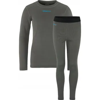 Dětské termoprádlo Dětský komplet spodního prádla Craft CORE WARM BASELAYER SET vel.