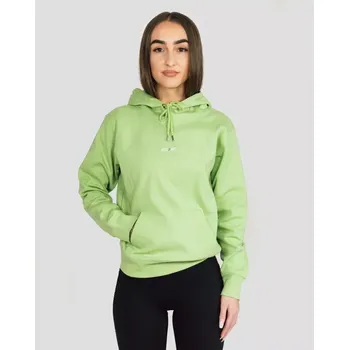 Dámská mikina KLOMIO Dámská fitness mikina s kapucí růžová, zelená