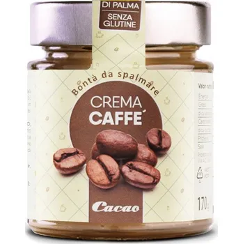 Kávový Krém 170g - Cacao Crema al Caffè bez palmového oleje, bez lepku
