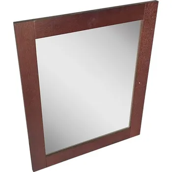 Zrcadlo BPS-koupelny Zrcadlo v dřevěném rámečku bez osvetlení Bruno 80 004425-80