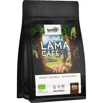 Káva Káva zrnková Arabica Tommy Cafe Káva Peru Lama Cafe BIO 250 g