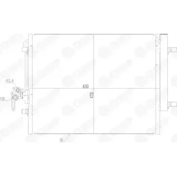 Výparník klimatizace QWP Kondenzátor klimatizace QWP WAC201