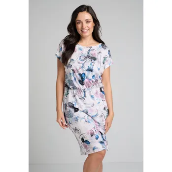 Dámské šaty Plážové šaty Triola 65005 - XBV17/fialová / XXL f65005-17