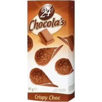Cukrovinka Čokoládové chipsy CHOCOLA´S 80 g CRSIPY CHOC MLÉČNÉ (24 Chocola´s / choco chips / hamlet / belgické )