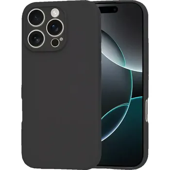 Pouzdro na mobilní telefon Kryt iPhone 16 Pro, Techsuit SoftFlex - black