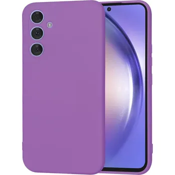 Pouzdro na mobilní telefon Kryt Samsung Galaxy A54 Techsuit SoftFlex - purple