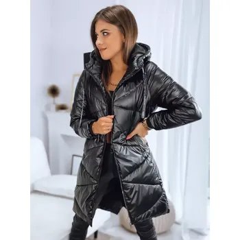 Dámský kabát Dámský kabát DSTREET TY3185 ČERNÁ L