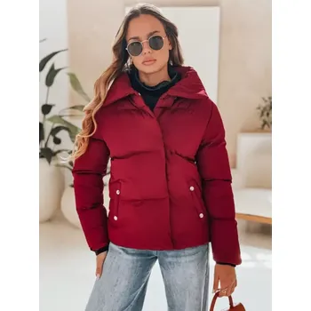 Dámská bunda DSTREET TY4957 BORDO S