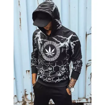 Pánská mikina Pánská mikina DSTREET BX5322 ČERNÁ XXL