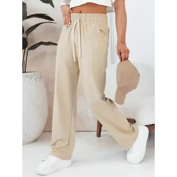 Dámské kalhoty Dámské kalhoty DSTREET KLINTAL UY2097 BÉŽOVÁ M