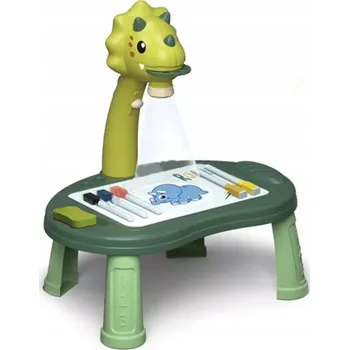 Hračka pro nejmenší Projektor na kreslení dinosaurus stolek číňan 41