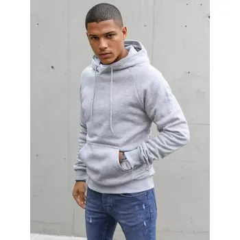 Pánská mikina Pánská mikina DSTREET BX5481 SVĚTLE ŠEDÁ XXL