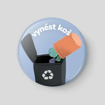 magnetka pro dítě Vynést koš - plánovací magnetka