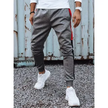 Pánské tepláky DSTREET ux4127 TMAVĚ ŠEDÁ M