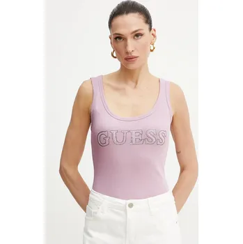 Top Guess W5GP29.KA0H1 fialová 04X, vel. S