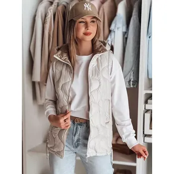 Dámská vesta Dámská vesta DSTREET TY4882 SVĚTLE ŠEDÁ M