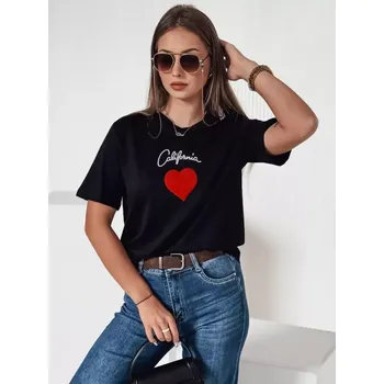 Dámské tričko Dámské triko DSTREET RY2567 ČERNÁ M