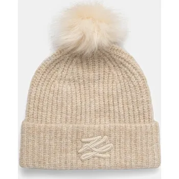 Čepice Čepice Karl Lagerfeld A1W33103 béžová 02X, vel. ONE SIZE