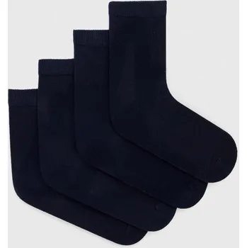 Dětské ponožky United Colors of Benetton 4-pack 6GRD07028.G.CONTINUATIV námořnická modř 59X, vel. 20/24