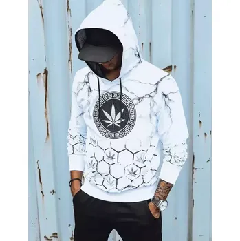 Pánská mikina Pánská mikina DSTREET BX5321 BÍLÁ XXL