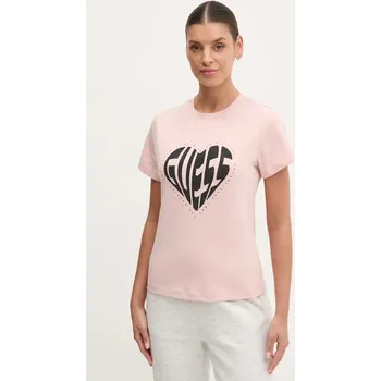 Tričko Guess JULIA oranžová barva, V5RI08 J1314 V5RI08.J1314 24X, vel. XS