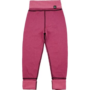 LITTLE THINGS legíny z tenčího tecnostretche růžová vel. 7-9 let