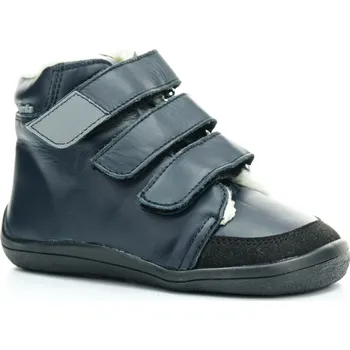 Dívčí zimní obuv Beda Just Black zimní barefoot boty (BF 0001/W/MK/Y/SO) Velikost boty (EU): 32, Vnitřní délka boty: 207, Vnitřní šířka boty: 81