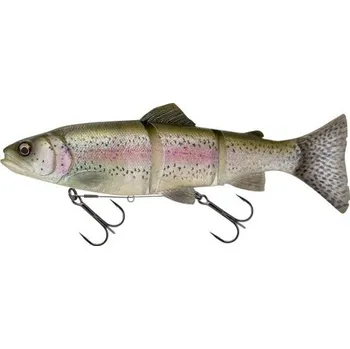 Umělá nástraha Savage Gear Gumová nástraha 3D Line Thru Trout Clear Rainbow Trout - 15cm 35g