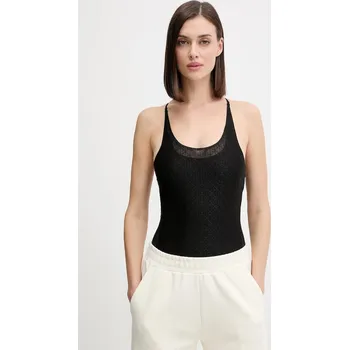Body Body Calvin Klein Performance černá barva, odkrytá záda, LVGWF5K114 99X, vel. XL