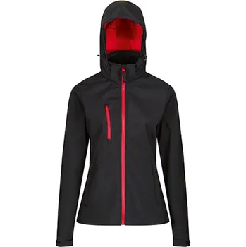 Dámská softshellová bunda Regatta Dámská softshellová bunda TRA702 Black-Classic Red 38 (12)
