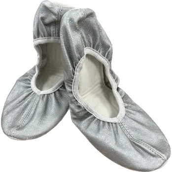 Dámská sálová obuv Cvičky zlaté, stříbrné - Stříbrná / 26