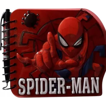 Notes A6 Spin Master červený