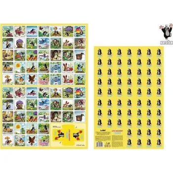 Pexeso Krtek Pexeso vystřihovací letní radovánky [A]