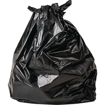 Pytel na odpadky černý 210 L , PLAST 10ks/role