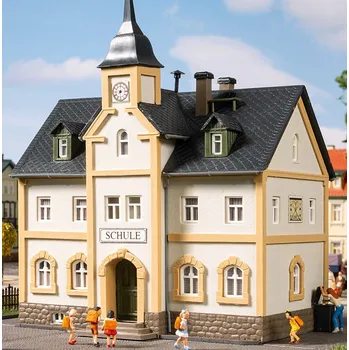 Modelářství AUHAGEN 12353 H0/TT Stavebnice - vesnická škola AU12353