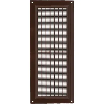 Větrací mřížka PVC mřížka VR 130x300 hnědá