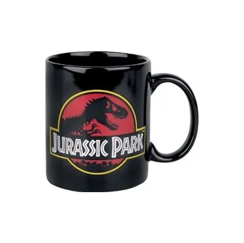 Keramický hrnek Jurský park: Logo (objem 315 ml) černý