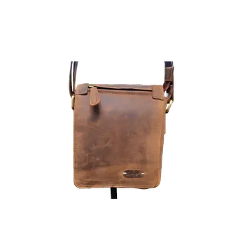 Pánská aktovka Kožená ručně šitá Pánská taška KUBÁT přes rameno |Playa 520242HUN