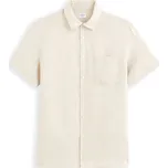 Celio Lněná košile Damarlin 1123848 Smetanová XL