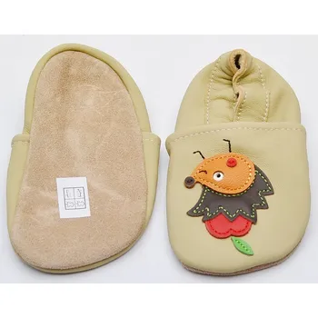 Capáčky Hopi Hop BAREFOOT kožené capáčky JEŽURKA Velikost: 19