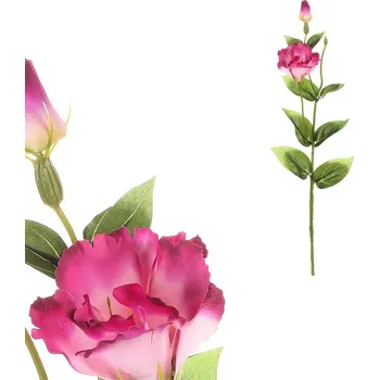 umělá květina Autronic Eustoma - umělá řezaná květina, světle fialová, sada 12 ks