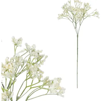 umělá květina Autronic Gypsophila - umělá řezaná, barva krémová, sada 10 ks