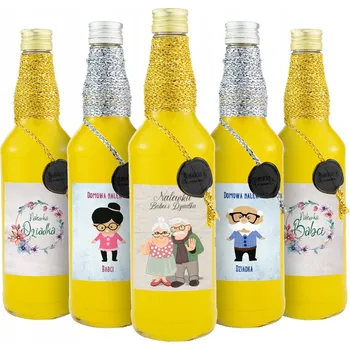 Láhev Láhev LIHOVINY 0,5L dárek ke DNI PRADOBŘIČŮ