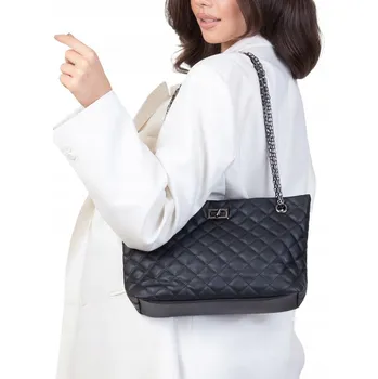 Kabelka Alessio kabelka eko kůže černá