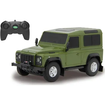 RC model auta Jamara RC auto Land Rover Defender 1:24 zelené
