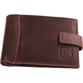 Peněženka Pánská kožená peněženka KUBÁT | hnědá | 750832HUN