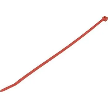 Stahovací páska WKK stahovací pásek 3.6x200 červený polyamid 6.6 (100 ks)