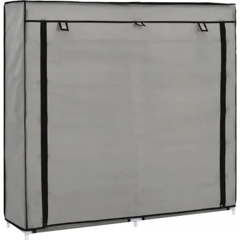 Botník VidaXL Botník 115 x 110 x 28 cm, odstíny šedé